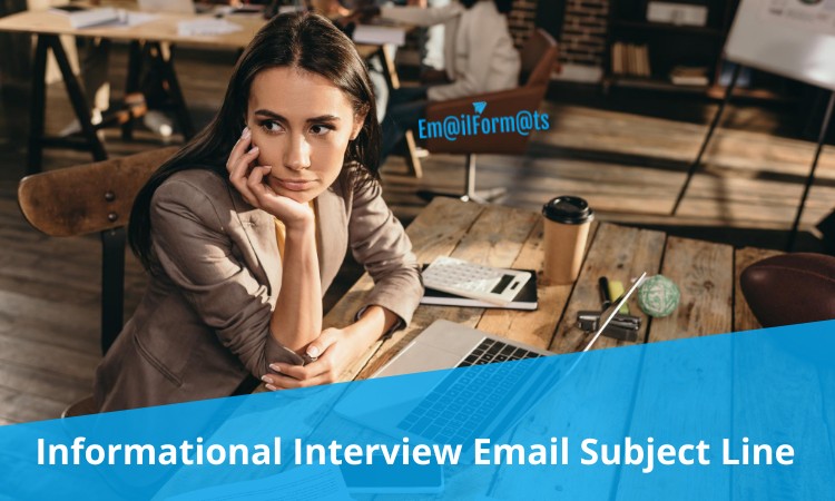 informational interview email subject line