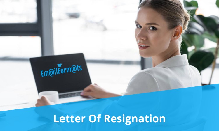 Letter Of Resignation Template Free (Sample Examples)